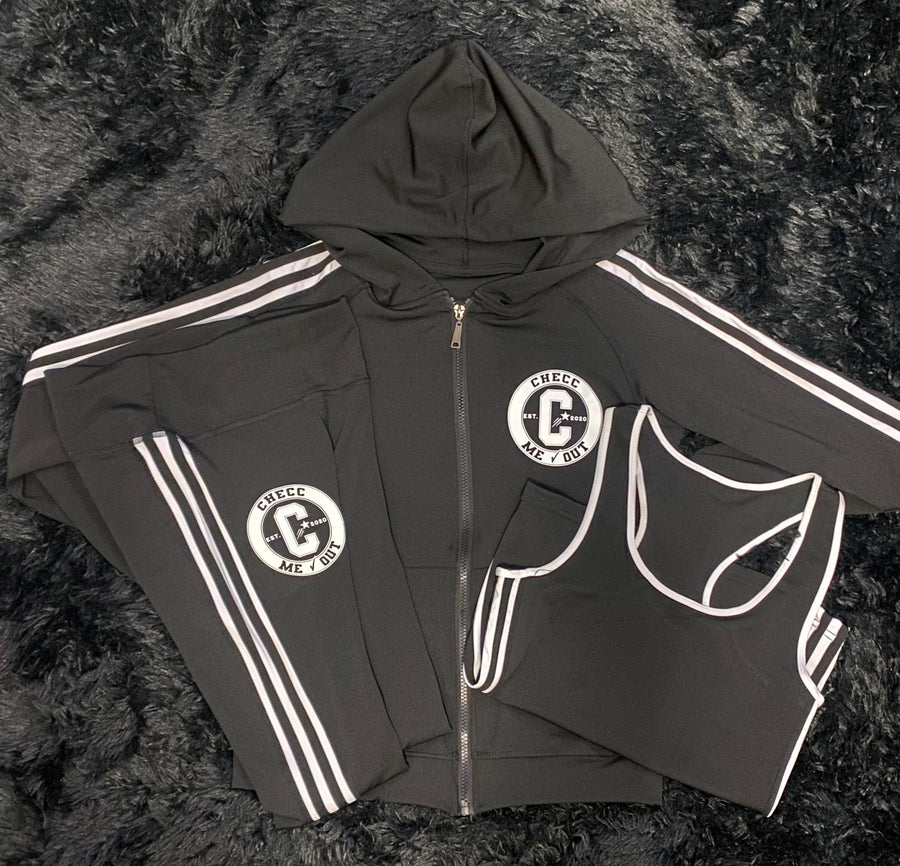 Ladies 3 Piece Tracksuits